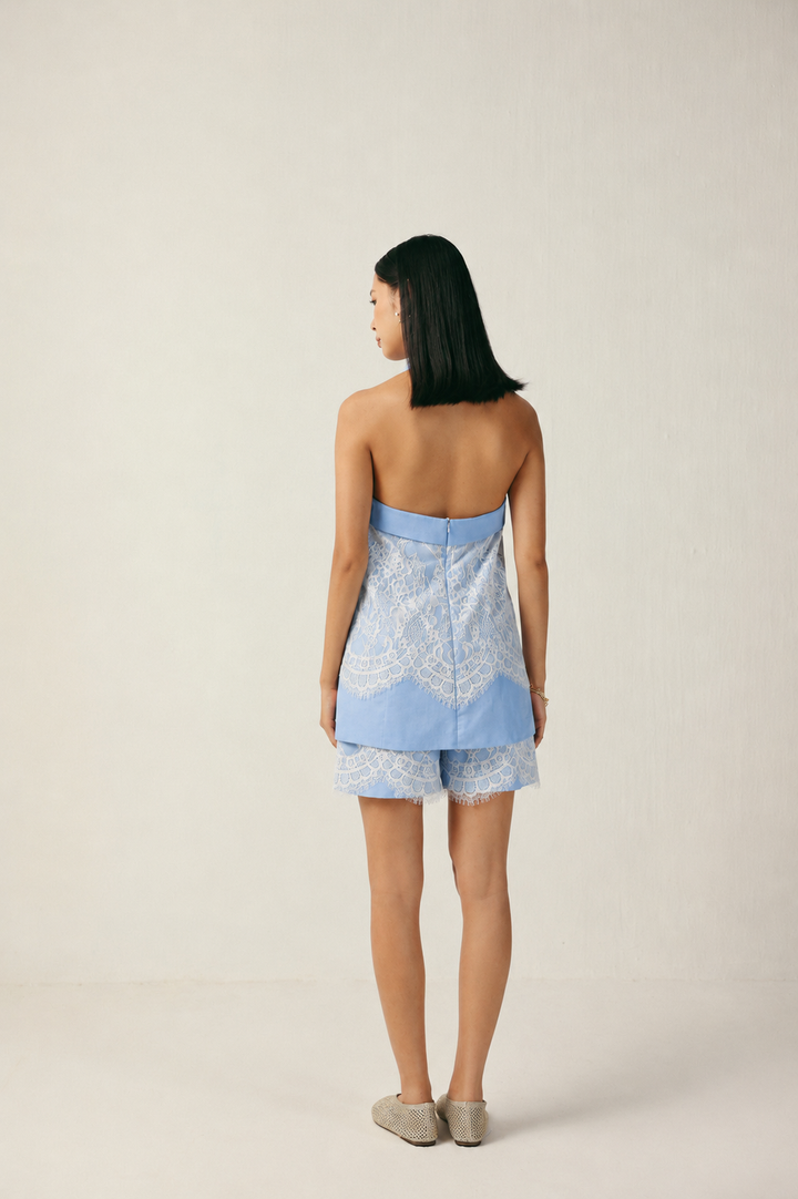 LAUREN TOP - SKY