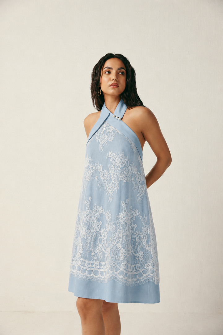 LAUREN DRESS - SKY