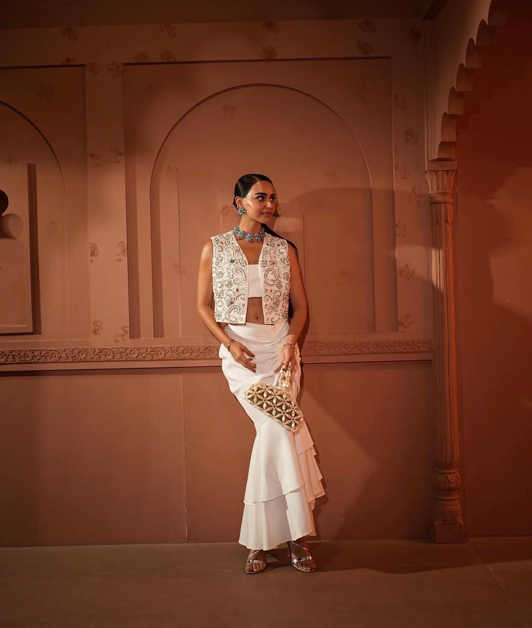 WHITE ATHENA SET