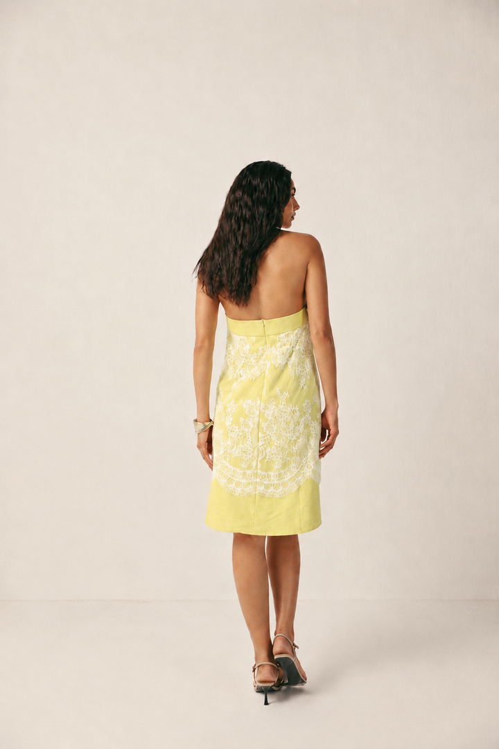 LAUREN DRESS - LEMON