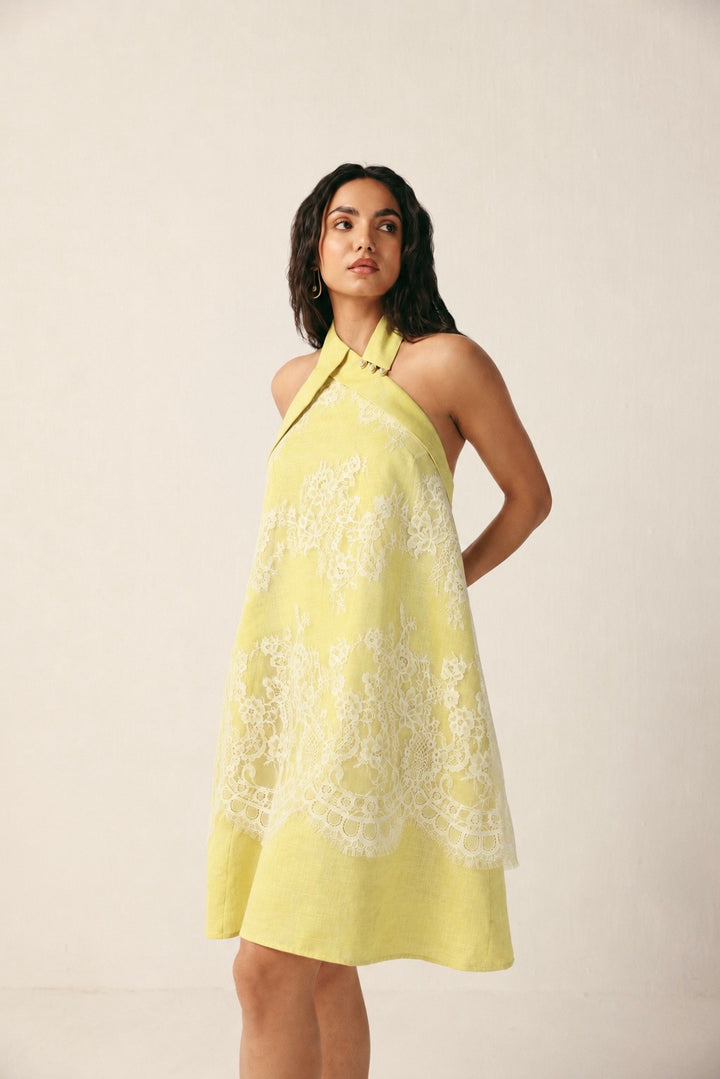 LAUREN DRESS - LEMON