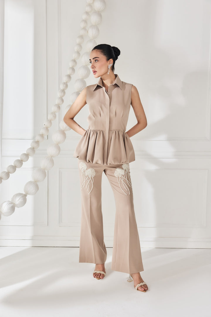 IRINE CO-ORD - BEIGE
