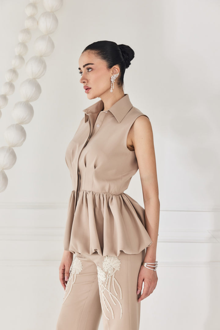 IRINE CO-ORD - BEIGE