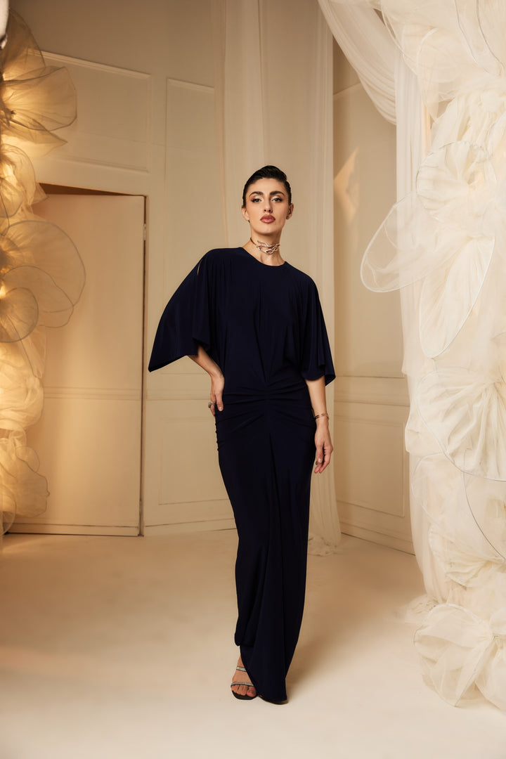 CELESTE DRESS - NAVY