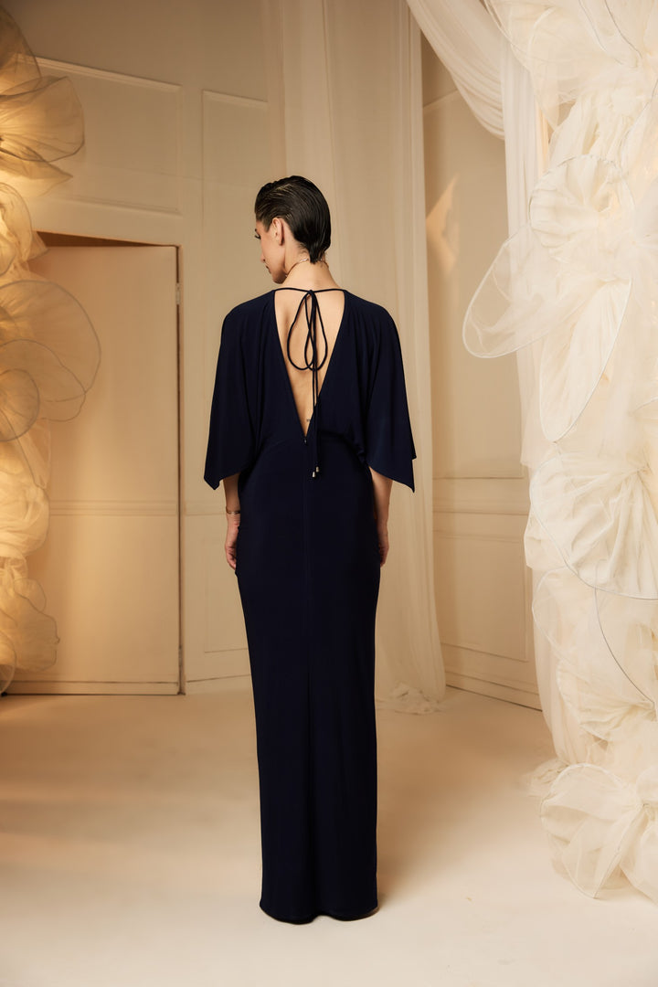 CELESTE DRESS - NAVY