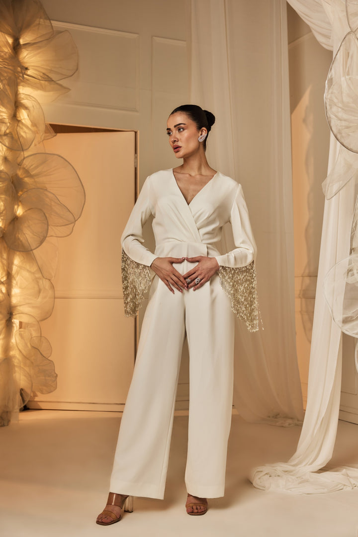 HEATHER JUMPSUIT - WHITE