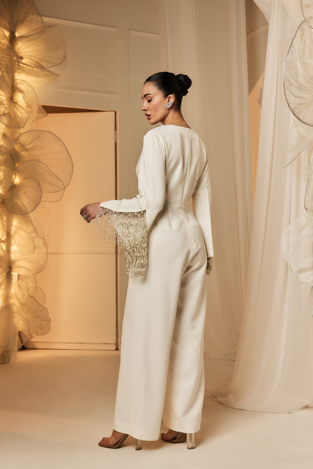 HEATHER JUMPSUIT - WHITE