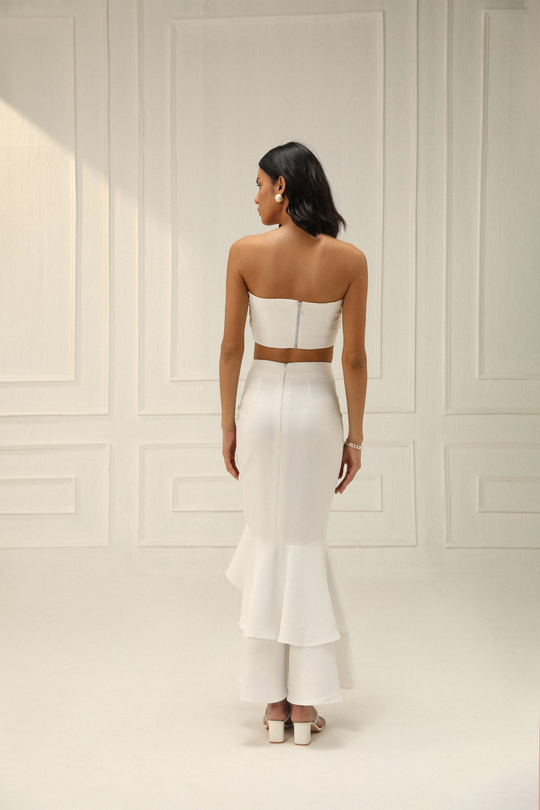 WHITE AVA SET