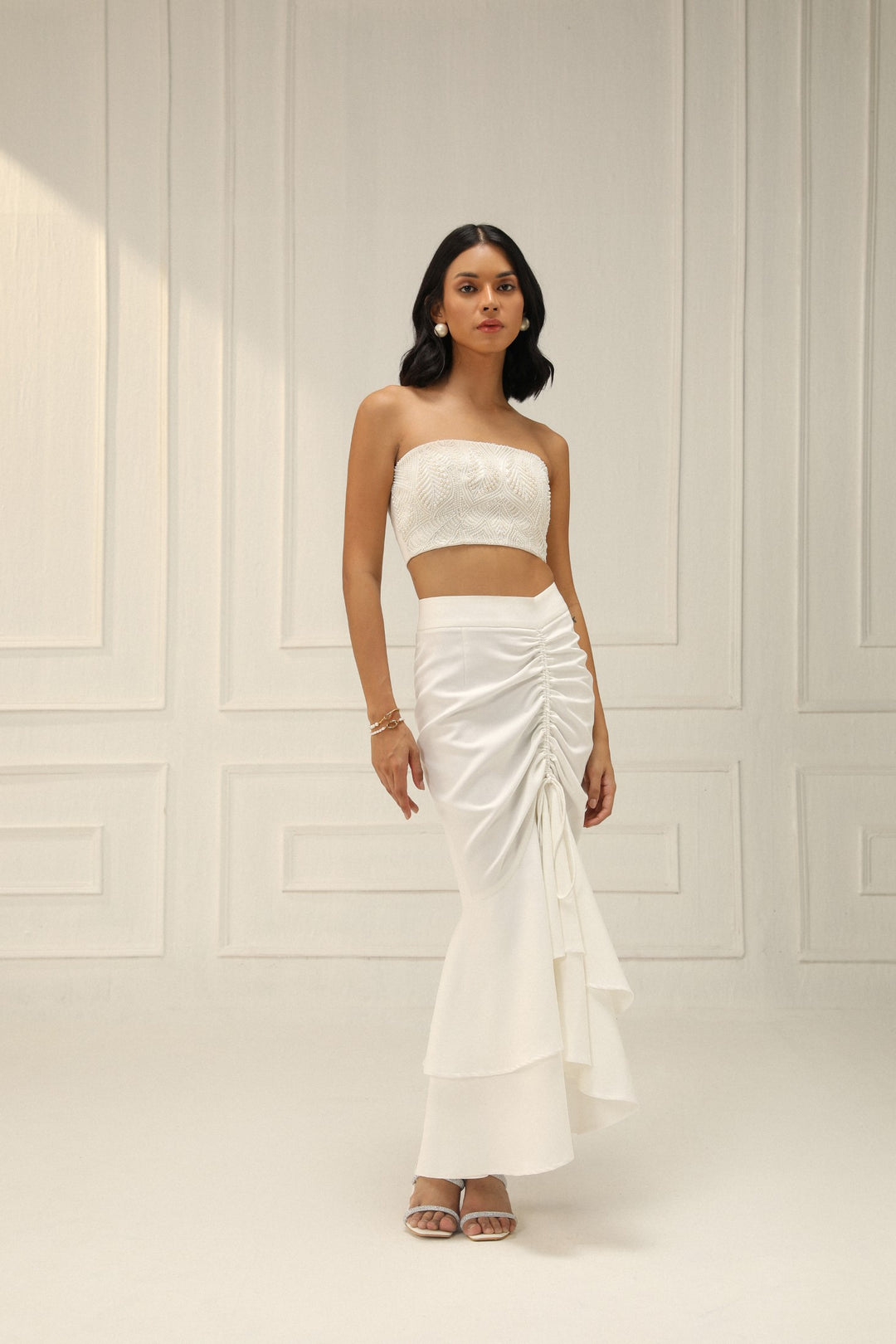 WHITE AVA SET