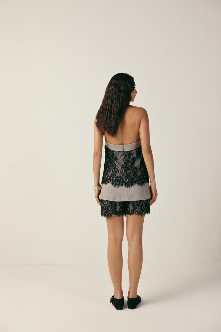 LAUREN TOP - GREY